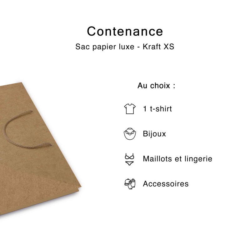 SAC PAPIER LUXE S