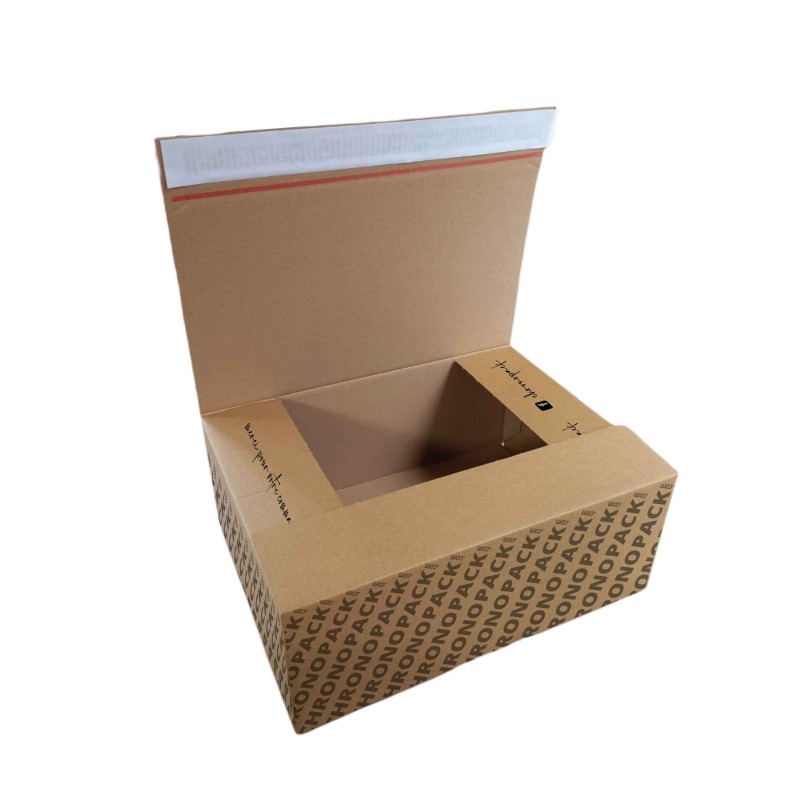 SHIPPING CRATE WITH ADHESIVE STRIP - M