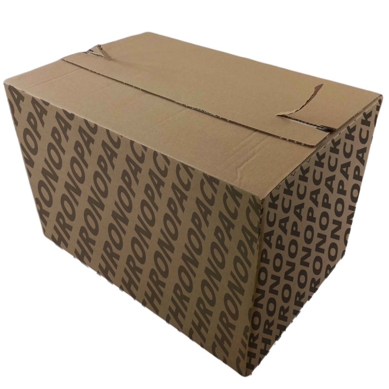 Shipping crate with adhesive closure - XL