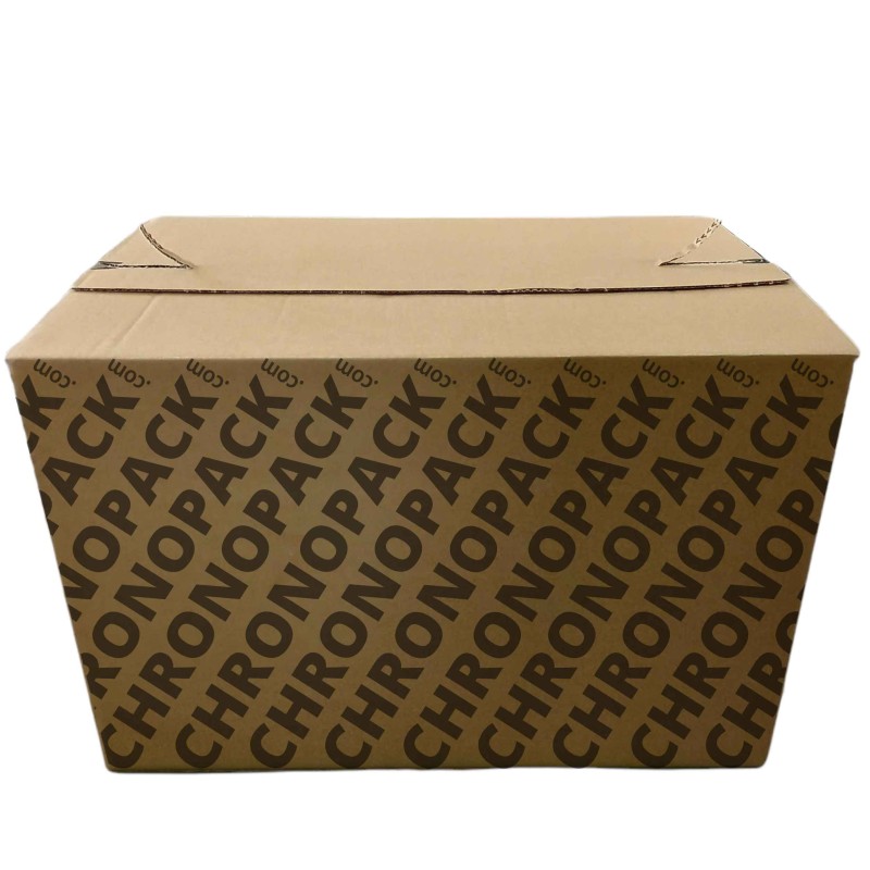 Shipping crate with adhesive closure - XL