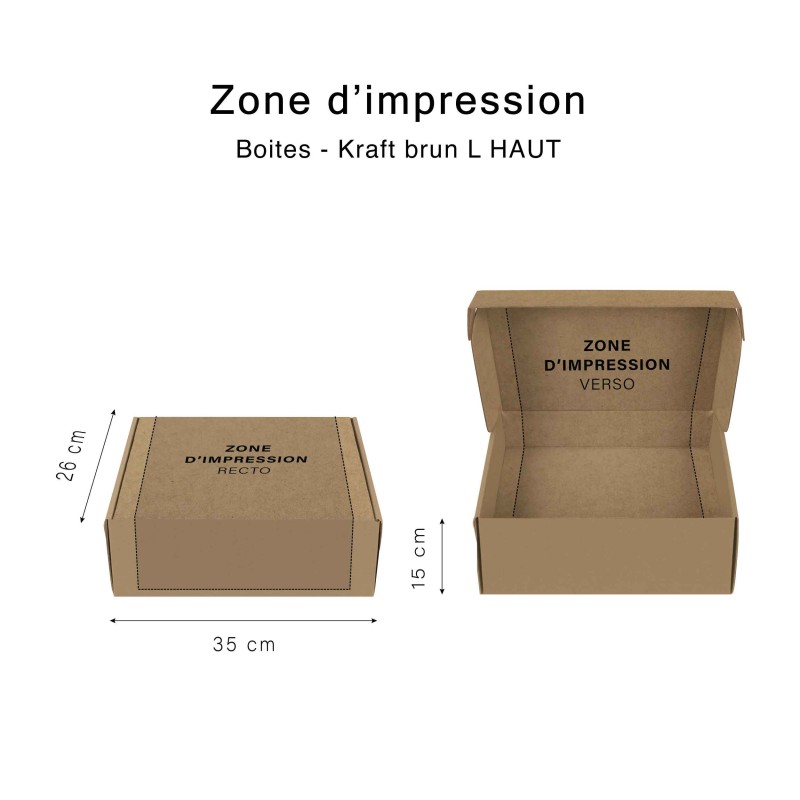 Boxes - brown kraft