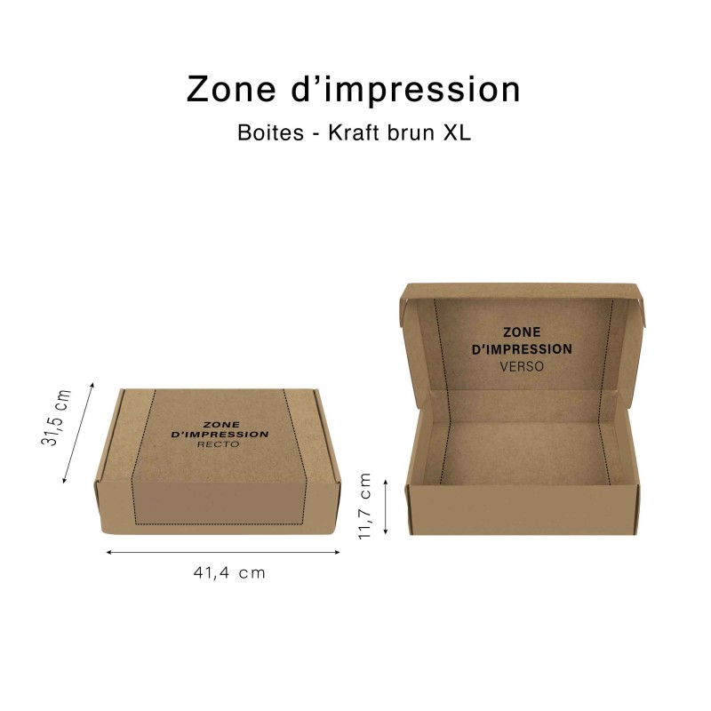 Boxes - brown kraft