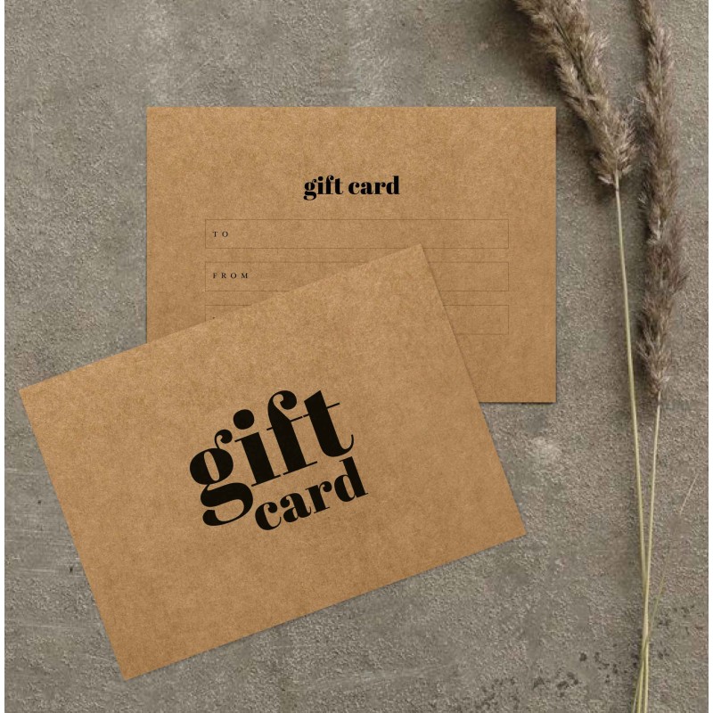 Gåva" gift card