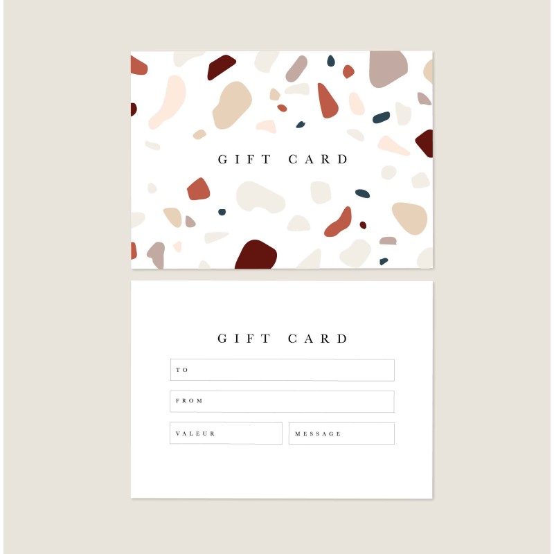 Rigal" gift card