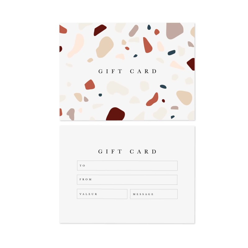 Rigal" gift card