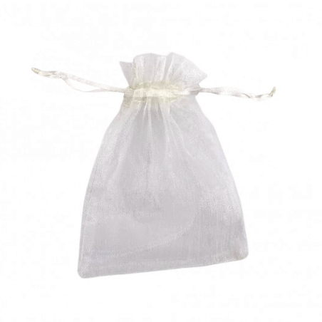 Organza-Tasche - Weiß S