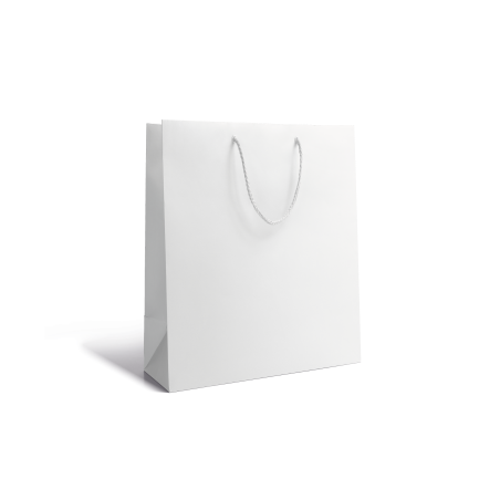 Sac papier Luxe - Blanc S sans impression