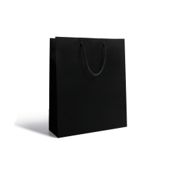 Luxury paper bag - Black S without print