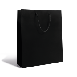 Luxury paper bag - Black M unprinted