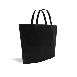 Sac tissu non tissé modèle bateau - Noir L sans impression