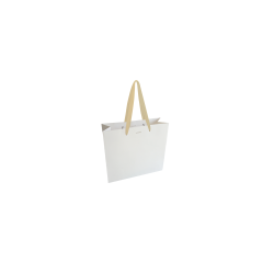 Bolsa de papel de lujo - Blanca XS