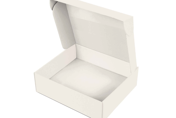 Caja - Kraft blanco M TOP