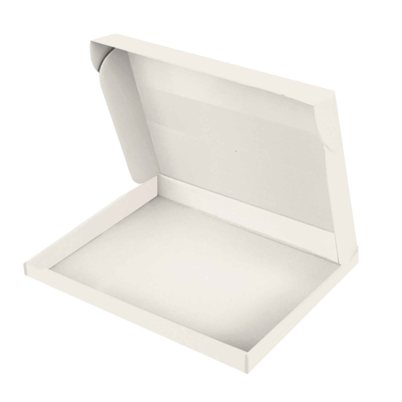 Caja - Kraft blanco PLATO XL