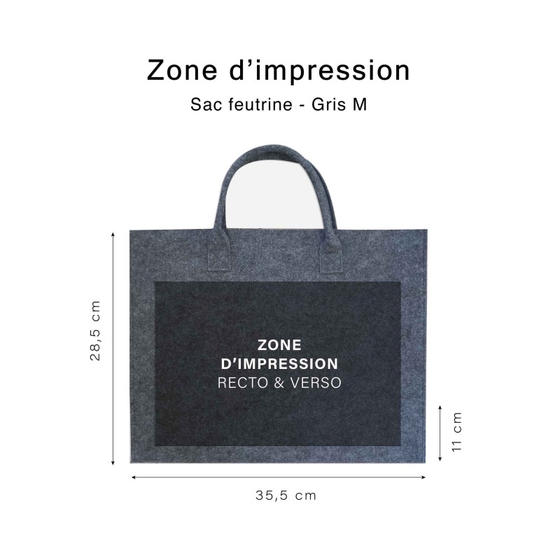 GRENOBLE BAG - GREY - M