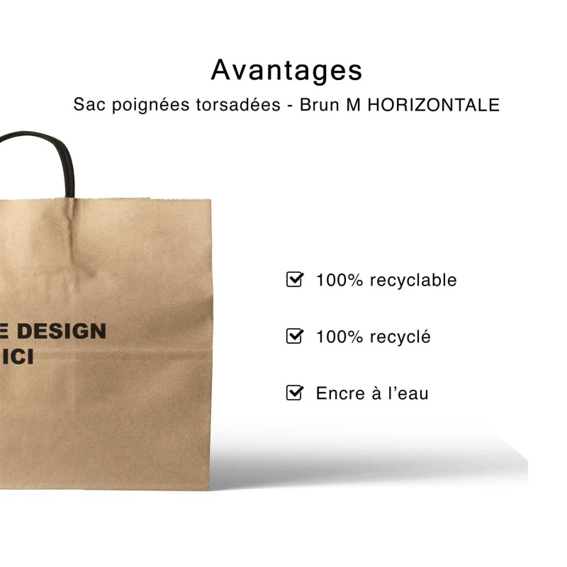 Krafttas M Horizontaal Zwarte Handvatten – Praktisch & Strak