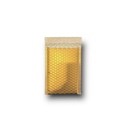 Enveloppes à bulles - Gold Mat taille S