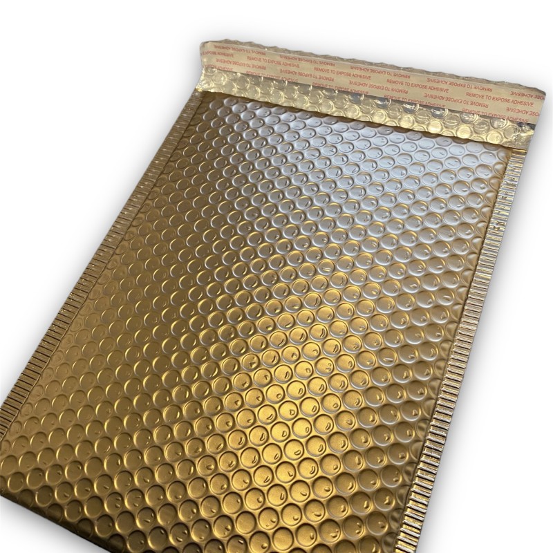 Enveloppes à bulles - Gold Mat taille M