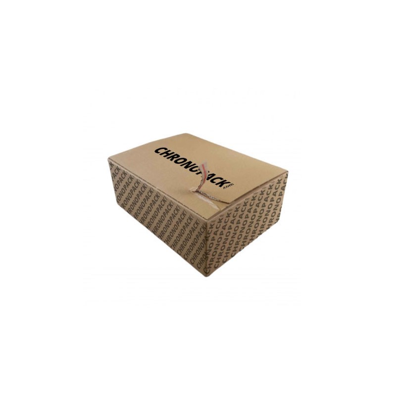 Shipping crate with adhesive closure - S