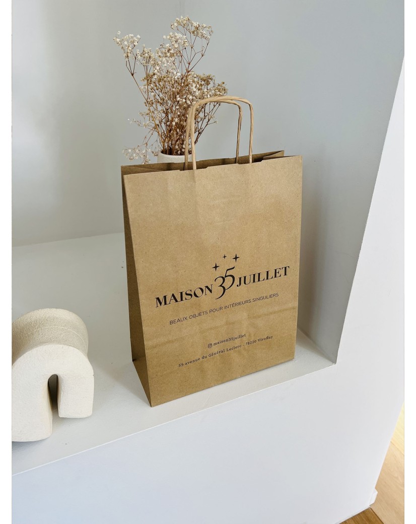 Kraft bag M – Eco-friendly, customizable & ready to ship!