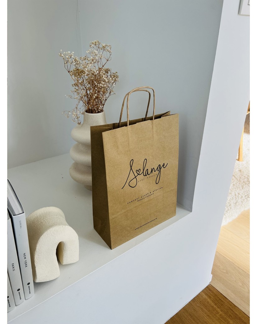Kraft bag M – Eco-friendly, customizable & ready to ship!