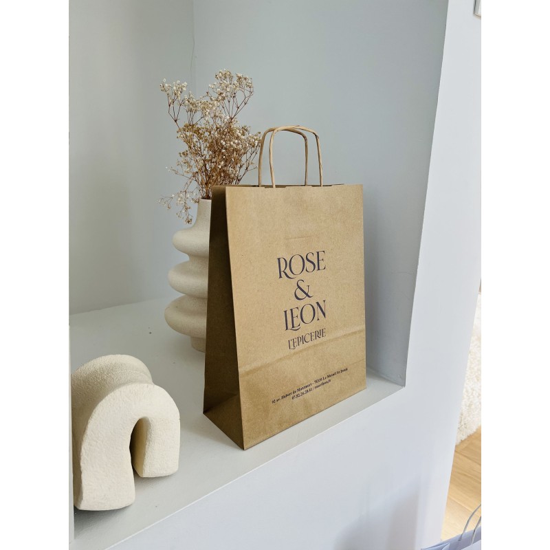 Buy your personalized kraft paper bags and get them delivered fast.