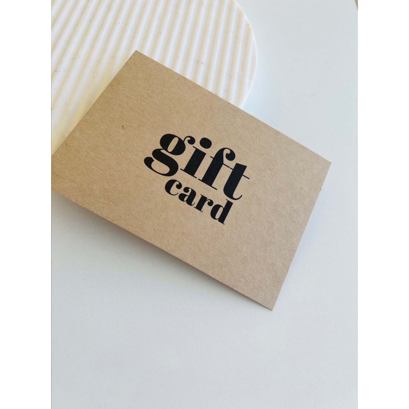 Gåva" gift card