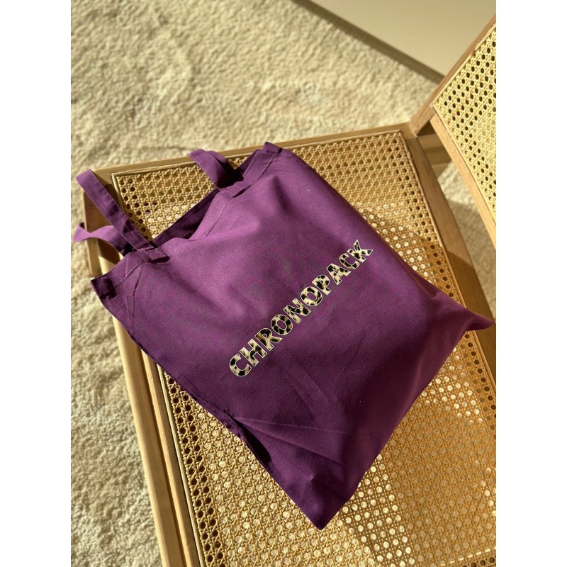 Totebag Katoen Paars