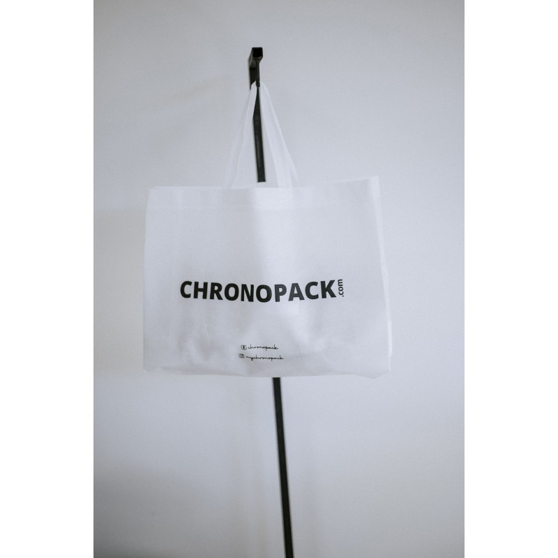 Low-cost, eco-friendly personalized white fabric bag