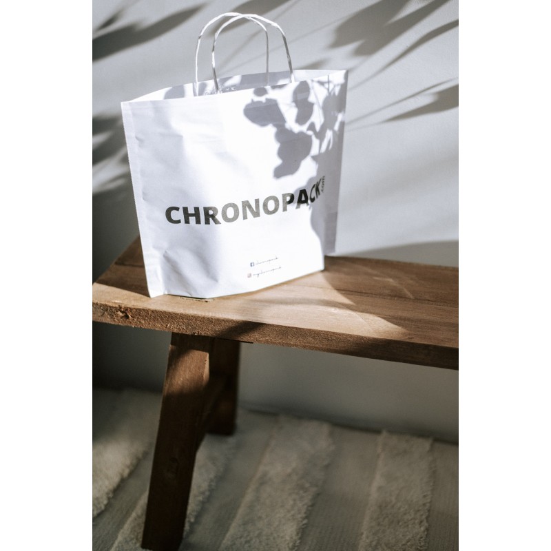 Boat paper bags - White S