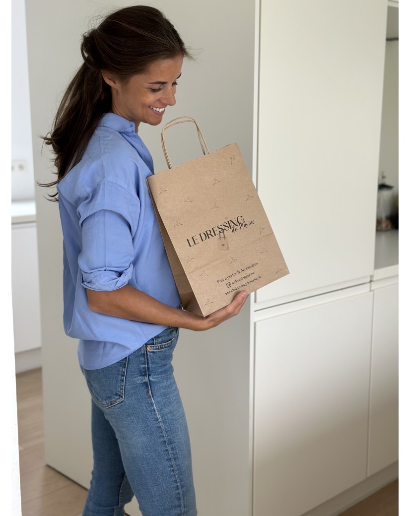 Bolsa kraft M – Ecológica, personalizable y lista para enviar