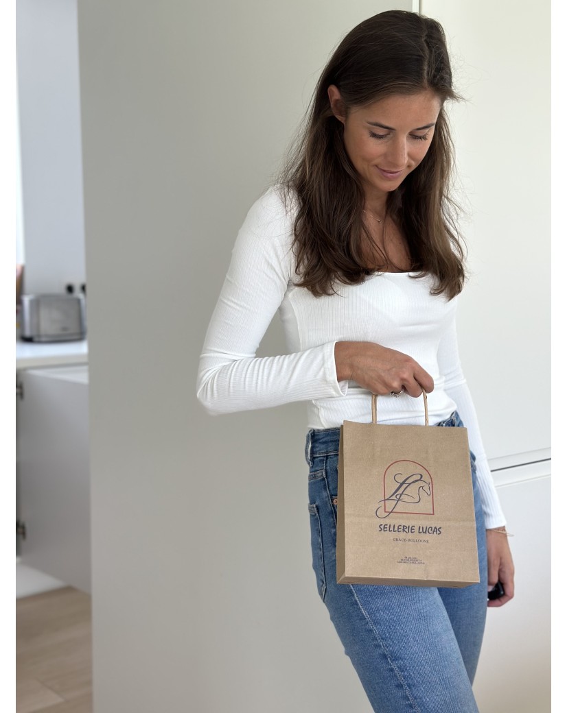 Bolsa Kraft S – Formato Compacto, Gran Aliado Profesional