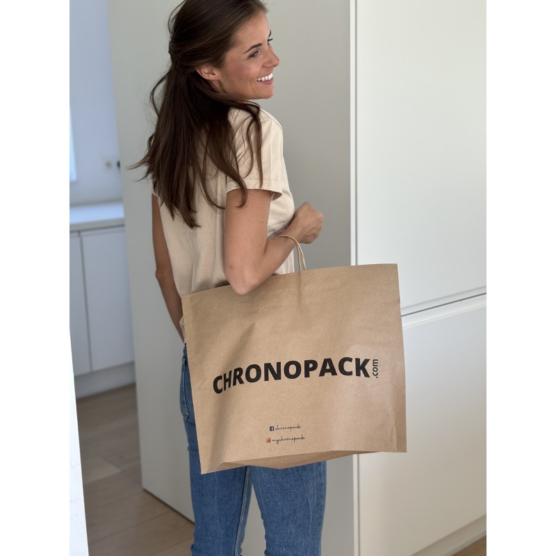 Chronopack Sac bateau kraft L