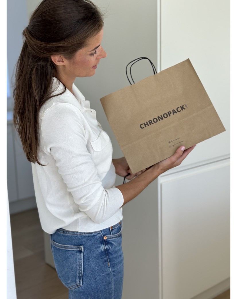 Krafttas M Horizontaal Zwarte Handvatten – Praktisch & Strak