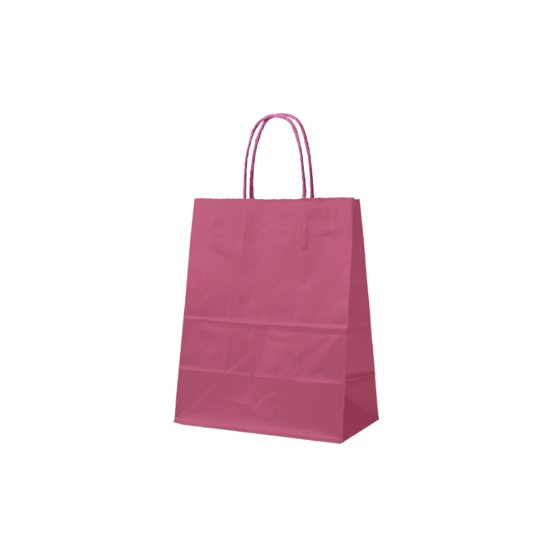 Tas met gedraaid handvat - Oud Roze S