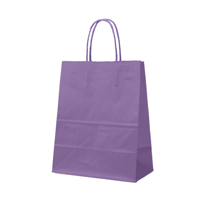 BOLSA DE PAPEL LAVANDA L