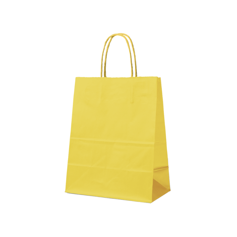 SAC PAPIER JAUNE M