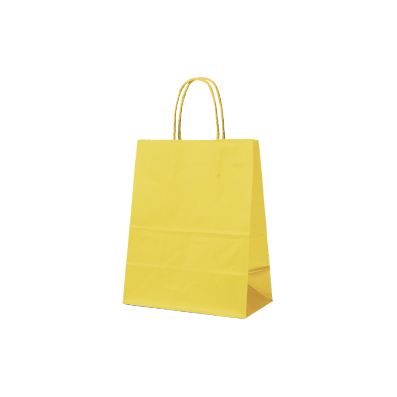 Sacs papier - Jaune S