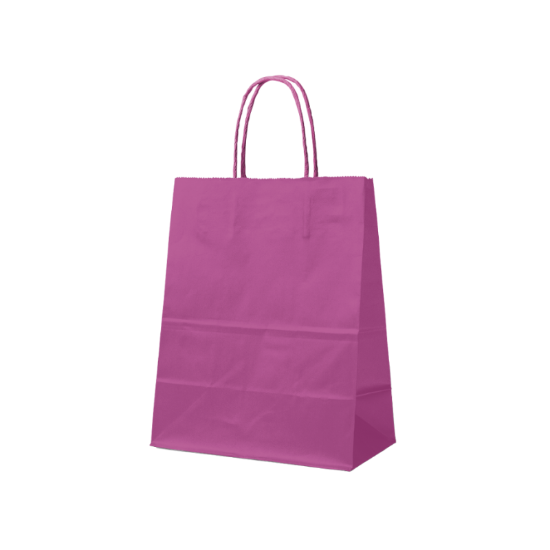 PINK PAPER BAG M