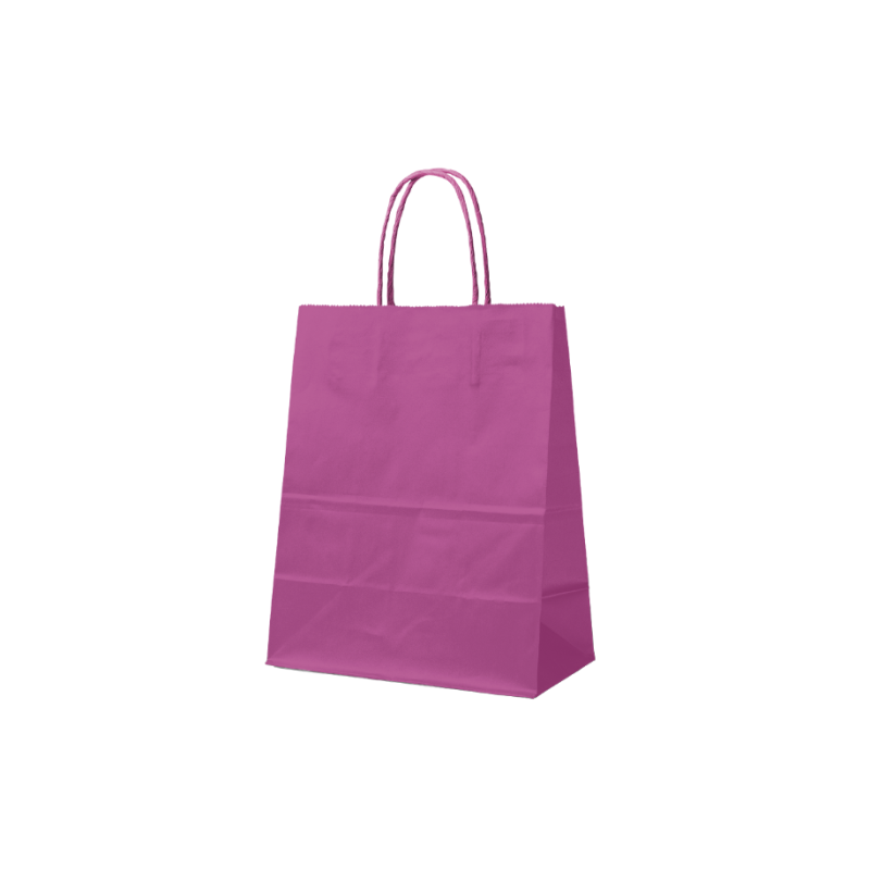 Tas met gedraaid handvat - Roze S