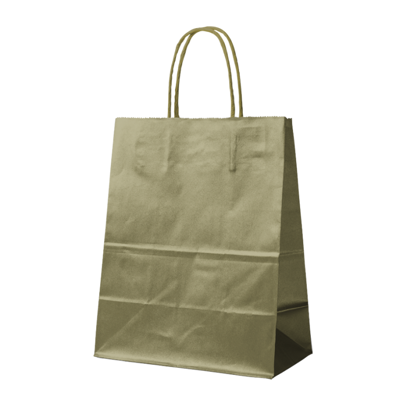 TASCHE GOLDPAPIER L