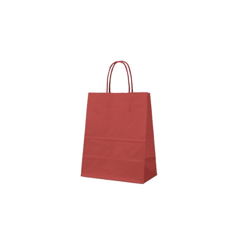 Tas met gedraaid handvat - Rood XS