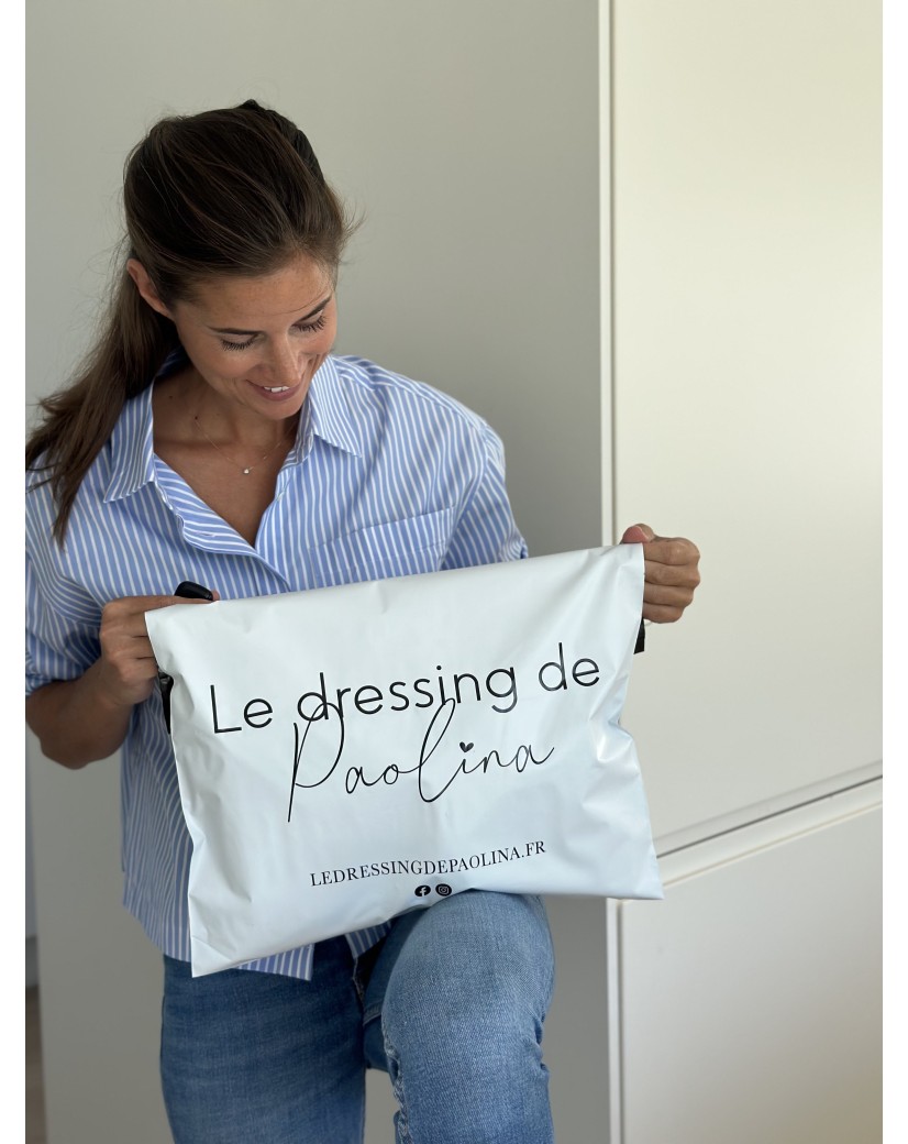 Pochette Eshop - Blanc M (40x33cm)