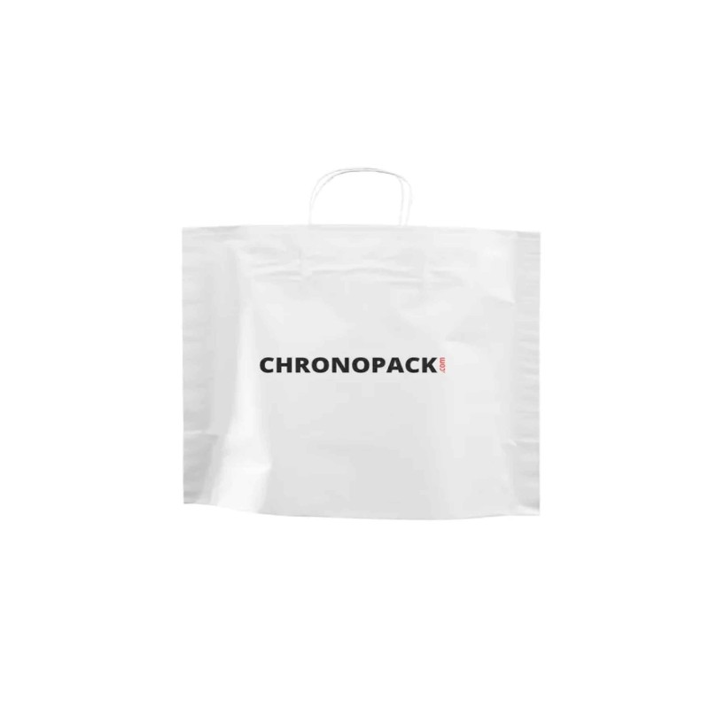 Boat paper bags - White M