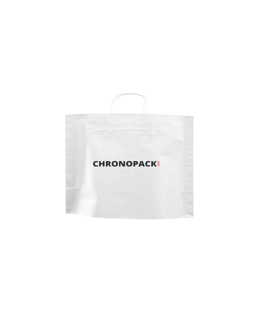 Boat paper bags - White M