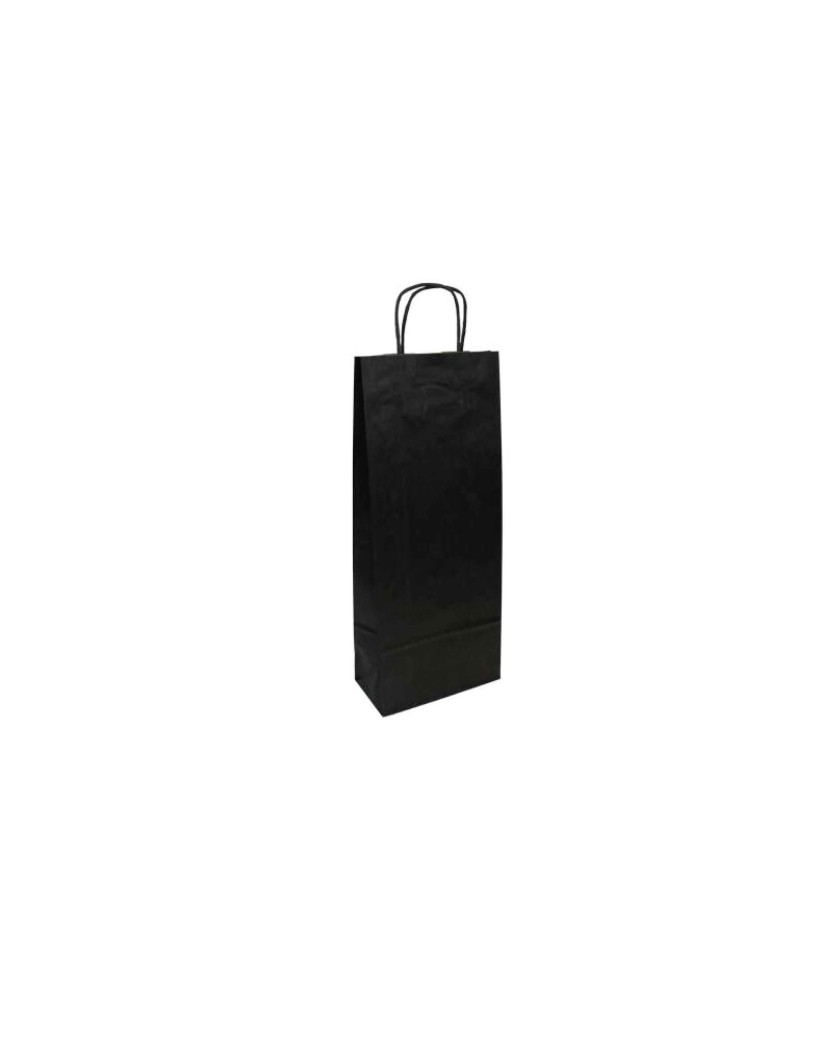 Sac brun 1 bouteille personnalisable, livraison express & bas prix.