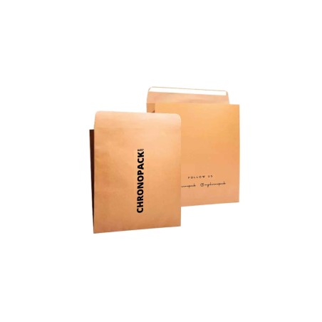 Enveloppes d'expédition en kraft modèle Mango - Kraft S