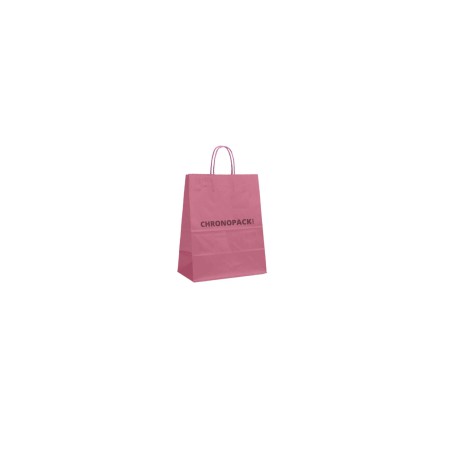 Tas met gedraaid handvat - Oud Roze S