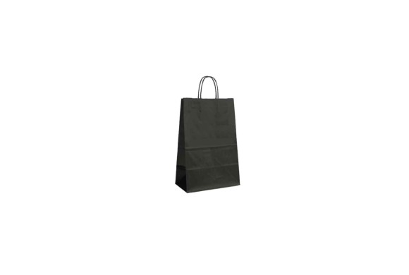 Bolsas de papel - Negro XS