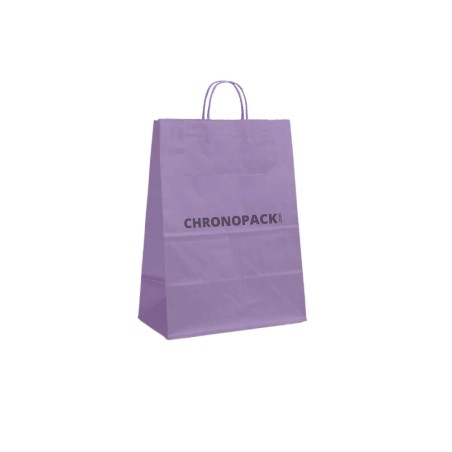 BOLSA DE PAPEL LAVANDA L