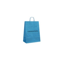 SAC PAPIER BLEU M